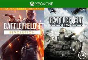 Battlefield 1 Revolution + Battlefield 1943 (Xbox One) für 2,39€ (Cdkeys)