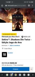 Sekiro Game of The Year (XBOX) im Microsoft Store Brasilien 50% reduziert