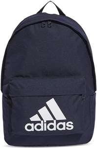 Adidas Classic Big Logo Backpack in legend ink / white
