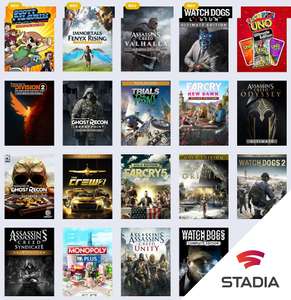 [Stadia und Stadia Pro] Ubisoft Sale u.a. Watch Dogs: Legion Gold Edition, Assassin's Creed Valhalla Gold Edition