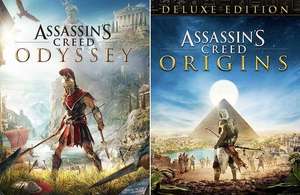 [PC] Assassin's Creed Odyssey Standard Edition oder Assassin's Creed Origins Deluxe Edition - 5€ (Ubisoft Store)