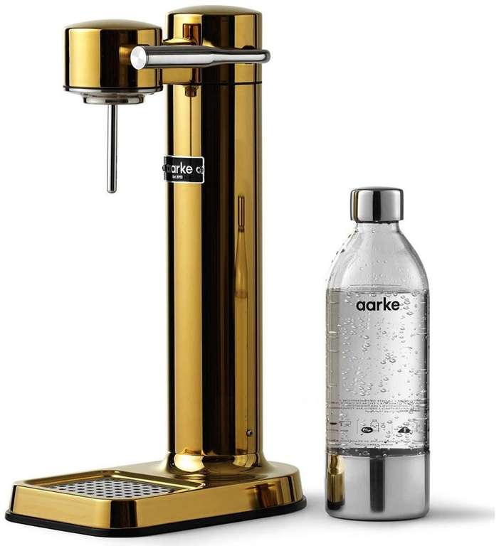 Aarke Carbonator III Wassersprudler in gold