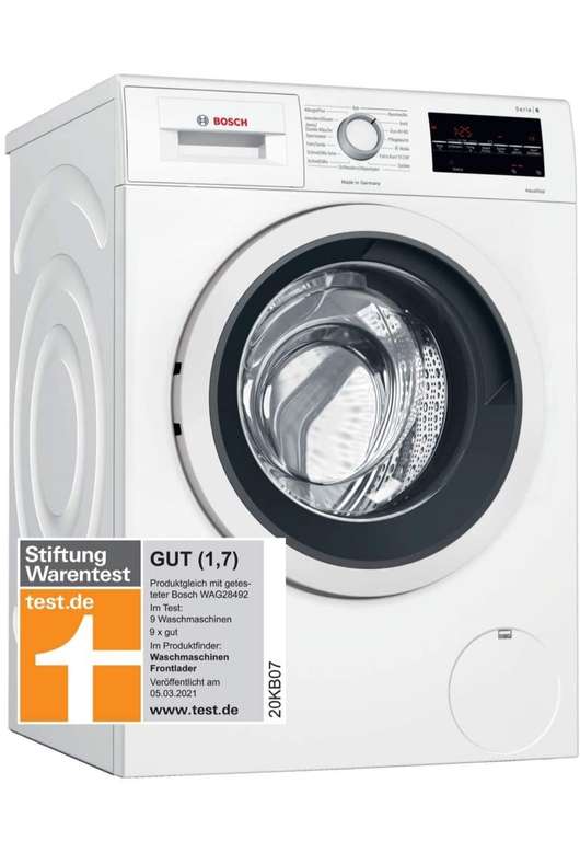 Bosch WAG28400 | WAG28492 8 kg Serie 6 Waschmaschine Stiftung Warentest Sieger 2021 [Amazon Prime Day] nur HEUTE 445€