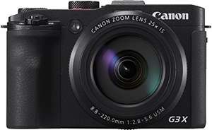 [Prime] Canon PowerShot G3 X Digitalkamera - mit Ultra-Weitwinkelobjektiv (20,2 MP, 25-fach optischer Zoom, 8cm (3,15 Zoll) LCD-Touchscreen)
