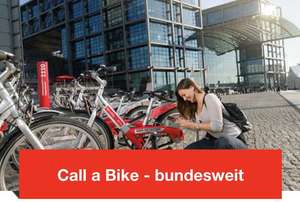 Call a bike, bis 30.09.2021: Bahn-Mieträder für 5 € statt 9 € je 24 Std. (mit Komforttarif)