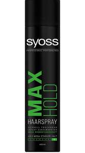 (Prime) 6x Syoss Haarspray MAX HOLD (6x 400ml)