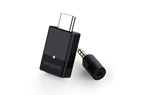 Creative BT-W3 Bluetooth 5.0 USB-C Gaming Audio Transmitter für PC, Playstation, Switch etc.