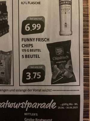 [Lokal? in Löhne / Markant] 5x Funny Frisch Chips 3,75€