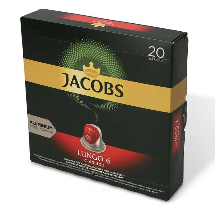 [Aldi Süd] Jacobs Nespresso Kapseln div. Sorten 20er Pack für 2,99€