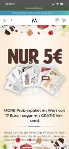 More Nutriton 5€ Probenbundle