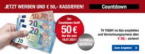 TV Today Jahresabo mit 50€ Prämie