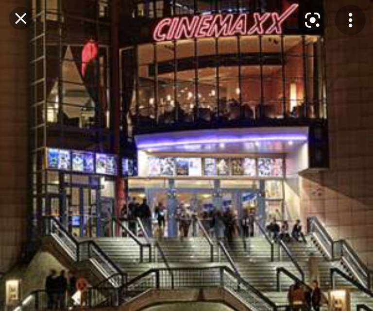 Cinemaxx Kino 5,99€ egal welcher Tag und Sitzplatz Lokal und Online (+0,50€) Essen