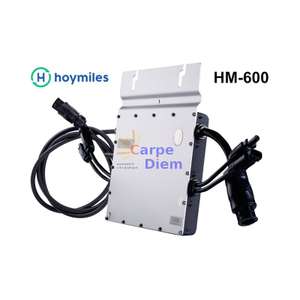 [Wechselrichter für Balkonkraftwerk] Hoymiles Mikrowechselrichter HM-600 für 2x Solarpanels