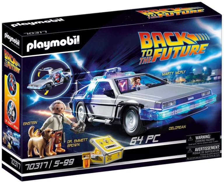 Playmobil Back to the Future (70317) DeLorean mit Lichteffekten [Amazon & Kaufland]