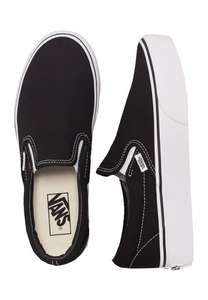 Vans Classic Slip-On Platform Black - Damen Sneakers (Gr. 35 - 41)