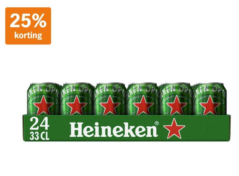 [GRENZGÄNGER NL - Albert Heijn] 25% auf Heineken & Brand-Pils ohne Pfand z.B. 24 Dosen für 16,16€ (LT 2,04€)