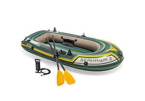 [ Amazon ] Intex Seahawk 2 - Schlauchboot Set 3-teilig- 236 x 114 x 41 cm - Grün