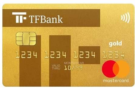 [CHECK24] TF Bank Mastercard Gold mit 75€ + 4€ Bonus | mit Reiseversicherungen · dauerhaft kostenlos · weltweit gebührenfrei bezahlen