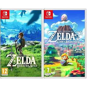 Zelda Doppelpack Breath of the Wild + Link's Awakening Nintendo Switch oder Link's Awakening solo für 38,66€