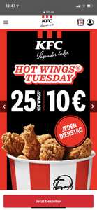 25 Hotwings am Hotwings Tuesday