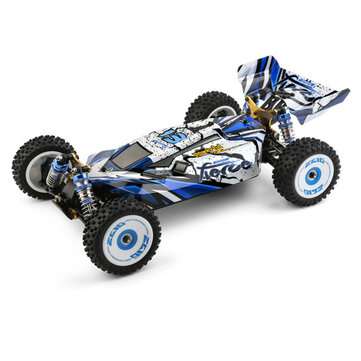 Wltoys 124017 Bürstenloser Motor RTR 1/12 2.4G 4WD 70km/h RC Auto, Metall-Chassis, Modellspielzeug / + Andere RC Cars