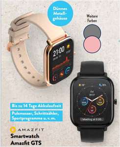 Amazfit GTS Smartwatch für 64,99 Euro [Aldi Süd]