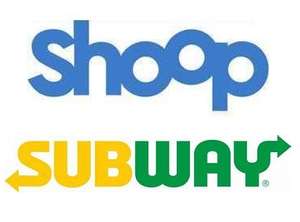 [Shoop] Subway 3€ Cashback für jede Bestellung ab 2,99€ MBW (Abholung oder Lieferung)