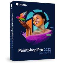 Corel PaintShop Pro 2022 Ultimate (inkl. Essentials 8, Sea-to-Sky, AfterShot 3, PhotoMirageExpress, Highlight Reel, MultiCam Capture Lite))