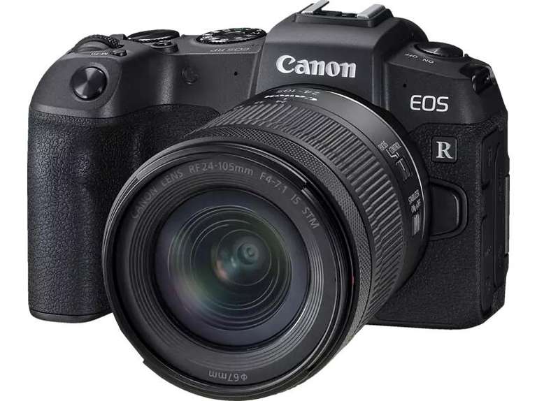 (Ab 04.08.21) CANON EOS RP Kit Systemkamera mit Objektiv 24-105 mm, Vollformat, OLED Sucher