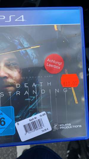 Death Stranding PS4 bei real (in mehreren Real Märkten verfügbar)