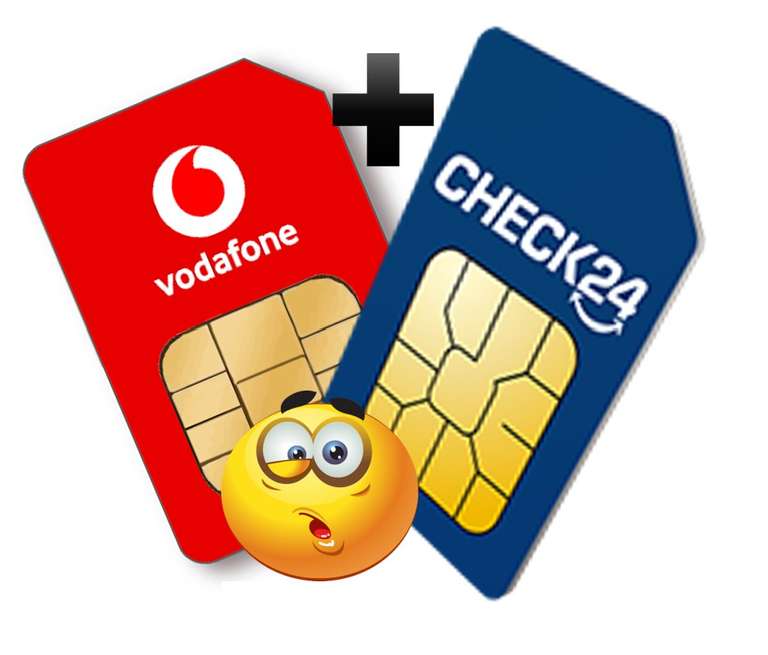 [ * GigaKombi * SIM ONLY über Check24 ] Vodafone Red M Unlimited 5G 18,41 € mtl.