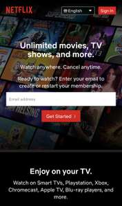 Netflix für 39,90R$ (Brasilianischer Real) mit VPN (nur Vertragsabschluss)