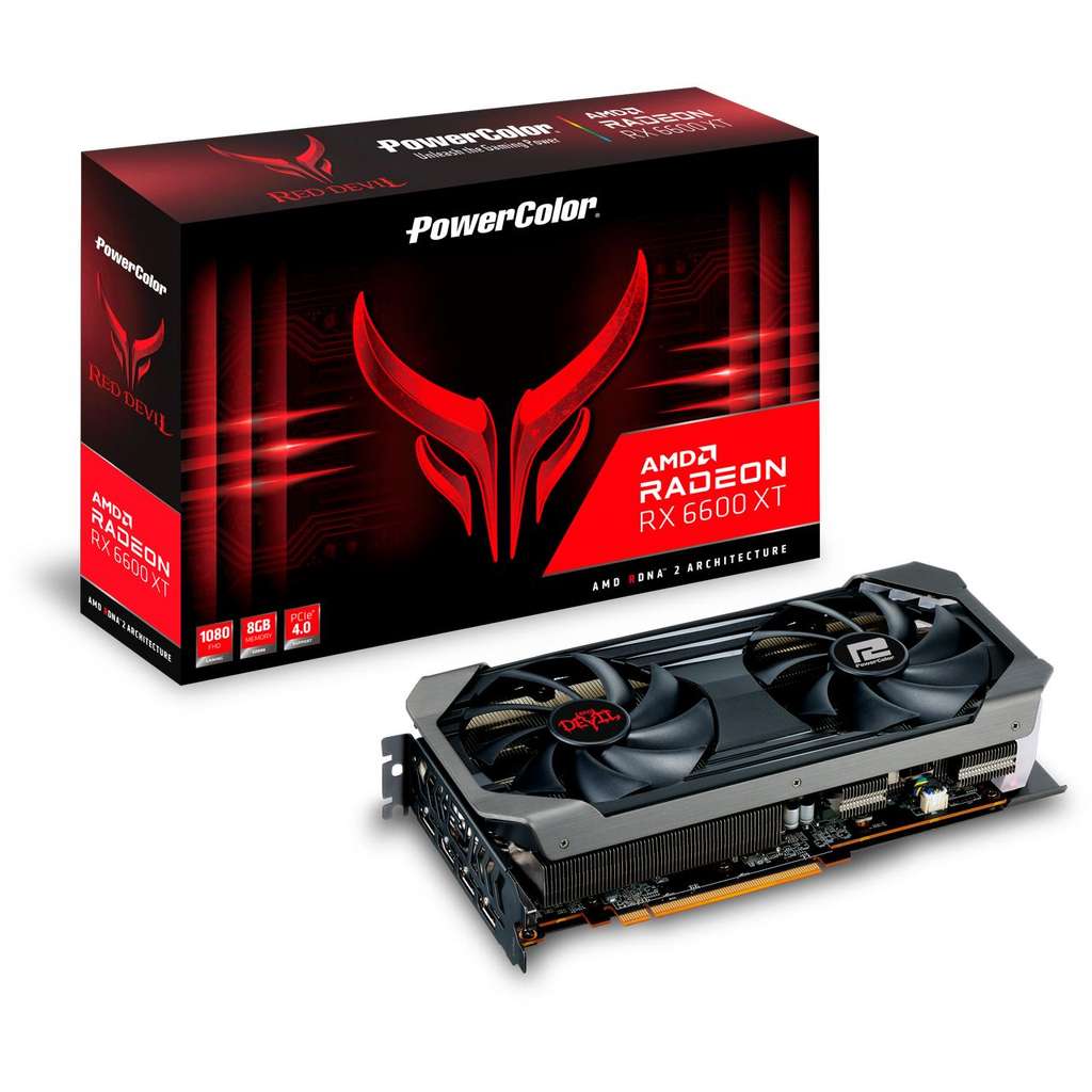 Powercolor amd radeon rx 6600 xt red devil oc обзор