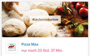 [ Shoop ] 30% Cashback + 3€ Rabattgutschein bei Pizza Max - Lokales Angebot in BER, HAM, Kiel