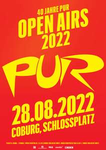 Open Air Konzert 2022 von PUR in Coburg