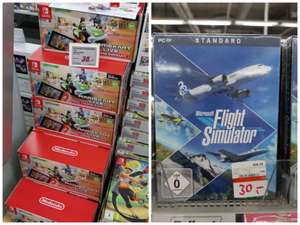 [Lokal Berlin] Microsoft Flight Simulator PC / Paper Mario / Mario Kart Home Circuit Luigi je 30€ Media Markt Linden Center