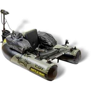 [ANGELDEAL] Rhino Black Cat Battle Boat Set mit E-Motor