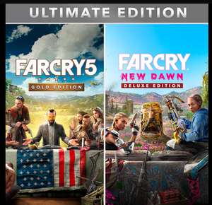 Far Cry® 5 Gold + Far Cry® New Dawn Deluxe + Far Cry 3 Classic (PS4) (PSN Store)