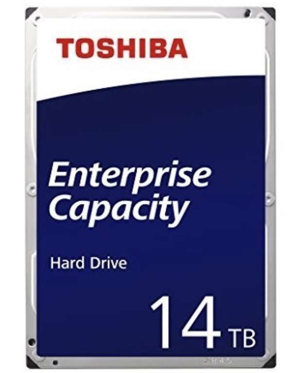 Toshiba MG07ACA 14 TB, Festplatte (SATA 6 Gb/s, 3,5") für 265,99 inkl. Versand