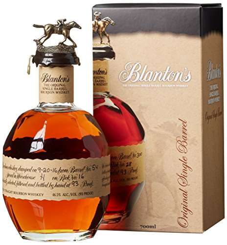 Blanton's Original Single Barrel Whiskey 0,7l 46,5% für 69 bei Amazon