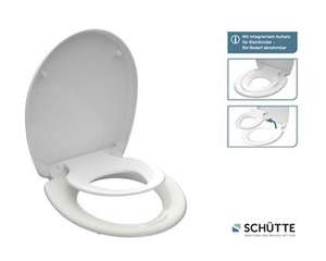 Netto Scottie: Schütte Family WC Sitz mit Absenkautomatik, integriertem Kleinkinderaufsatz , für herkömmliche WC Becken passend