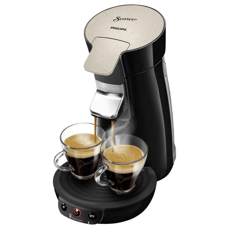 (Rewe Online) Philips Senseo Kaffeepadmaschine Eco Viva Café HD6562/35 Schwarz 1450W