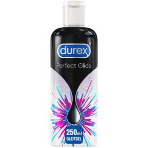 Durex Perfect Glide Gleitgel (Silikonbasierendes Gel, langanhaltend, 1 x 250 ml)