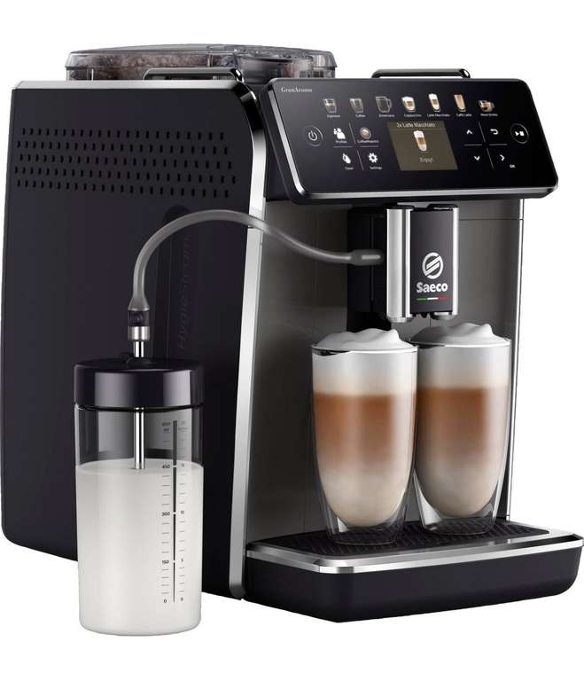 Saeco Kaffeevollautomat GranAroma SM6580/50, individuelle Personalisierung mit CoffeeMaestro, 14 Kaffeespezialitäten
