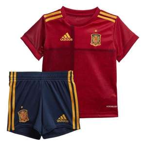 (DeinSportsfreund) adidas Spanien Heimtrikot Set EM 2020 Baby
