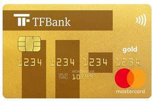 [CHECK24] TF Bank Mastercard Gold mit 50€ Prämie + 4€ Bonus | mit Reiseversicherungen · dauerhaft kostenlos · weltweit gebührenfrei bezahlen