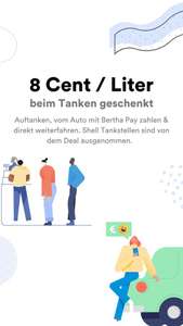Bertha Herbst Deal: 8 Cent pro Liter beim Tanken sparen bei Bezahlung mit Bertha Pay an teilnehmenden Tankstellen (max. 35€ Ersparnis)