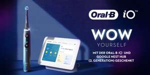 Google Nest HUB (2. Generation) beim Kauf von Oral-B iO geschenkt