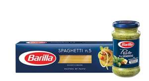 [Lidl] Barilla Spaghetti No. 5 1KG Packung + Barilla Pesto mit Scoondo Cashback für effektiv 2,74€ (99x pro Acc)