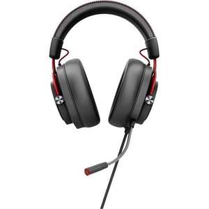 AOC GH300 - Over-Ear Gaming-Headset mit RGB-Hintergrundbeleuchtung, abnehmbarem Mikrofon, 50-mm-Treibern 